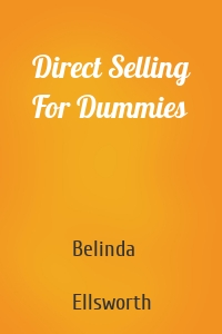 Direct Selling For Dummies