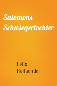 Salomons Schwiegertochter