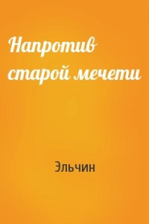 Обложка книги «Напротив старой мечети» — Эльчин