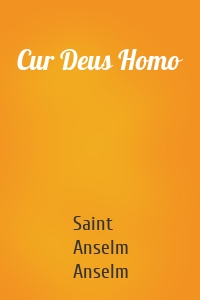 Cur Deus Homo