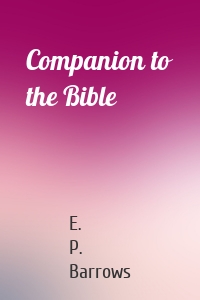 Companion to the Bible