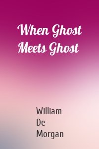 When Ghost Meets Ghost