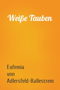 Weiße Tauben