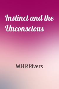 Instinct and the Unconscious