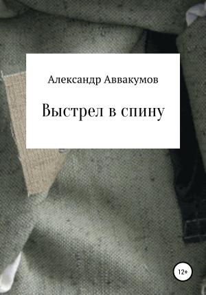 Обложка книги «Выстрел в спину» — Александр Аввакумов