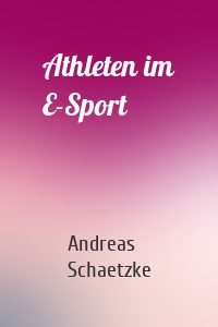 Athleten im E-Sport