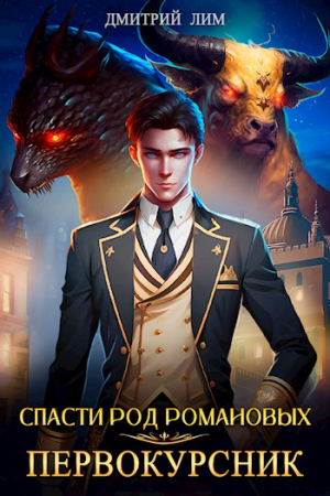Обложка книги «Спасти род Романовых: Первокурсник» — Дмитрий Лим