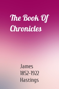 The Book Of Chronicles