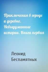 Приключения в городе и деревне. Невыдуманные истории. Книга первая