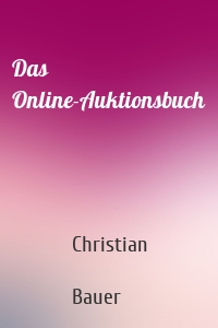 Das Online-Auktionsbuch