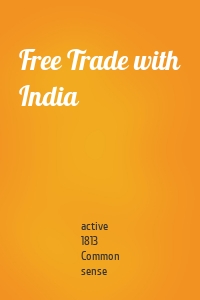 Free Trade with India