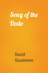 Song of the Dodo