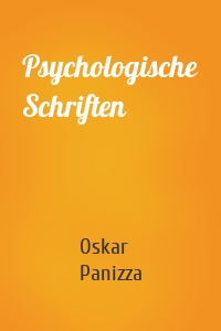 Psychologische Schriften
