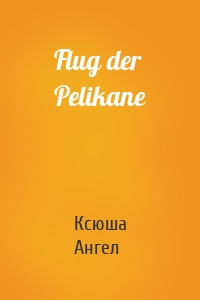 Flug der Pelikane