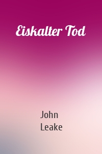 Eiskalter Tod