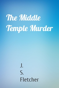 The Middle Temple Murder