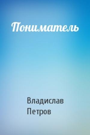 Обложка книги «Пониматель» — Владислав Петров