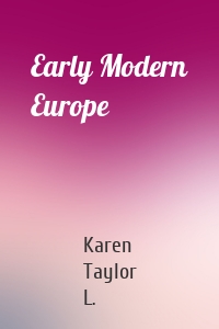 Early Modern Europe