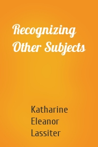 Recognizing Other Subjects