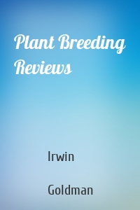 Plant Breeding Reviews