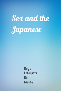Sex and the Japanese