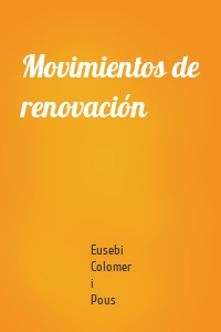Movimientos de renovación