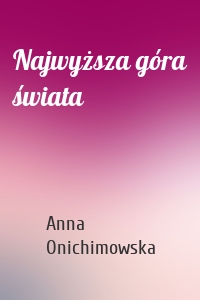 Najwyższa góra świata