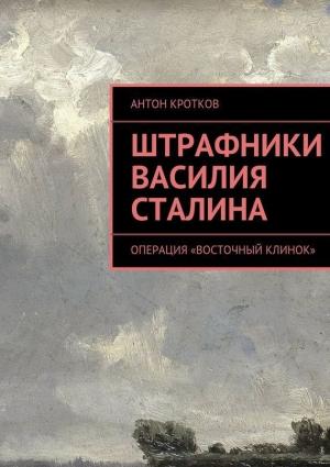 Обложка книги «Штрафники Василия Сталина» — Антон Кротков