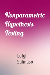 Nonparametric Hypothesis Testing