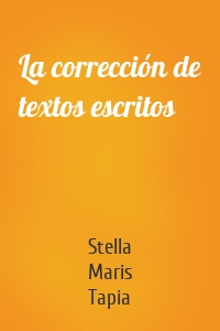 La corrección de textos escritos