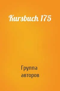 Kursbuch 175