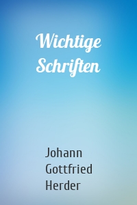 Wichtige Schriften