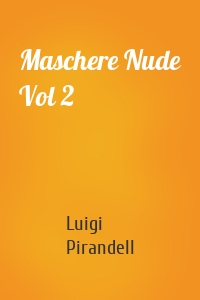 Maschere Nude Vol 2