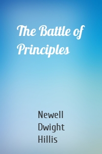 The Battle of Principles