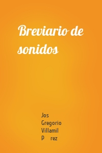 Breviario de sonidos