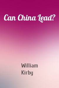 Can China Lead?