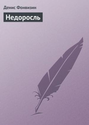 Обложка книги «Недоросль» — Денис Фонвизин