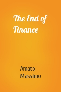 The End of Finance