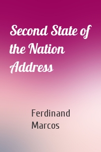 Second State of the Nation Address