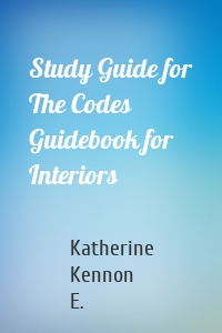 Study Guide for The Codes Guidebook for Interiors