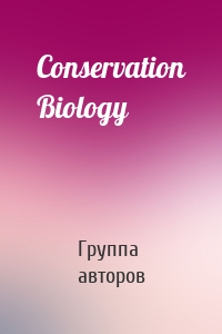 Conservation Biology