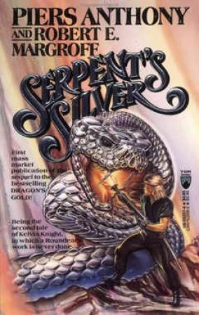 Обложка книги «Серебро змея» — Пирс Энтони, Роберт Магкрофф