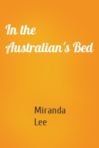 In the Australian's Bed