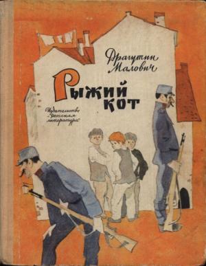 Обложка книги «Рыжий кот» — Драгутин Малович
