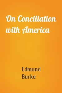 On Conciliation with America