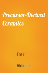 Precursor-Derived Ceramics