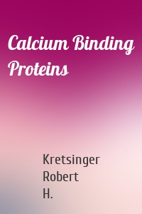 Calcium Binding Proteins