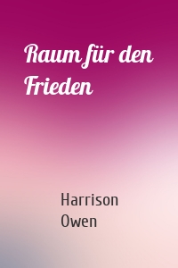 Raum für den Frieden