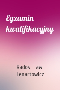 Egzamin kwalifikacyjny