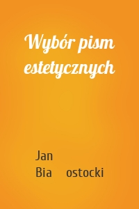 Wybór pism estetycznych